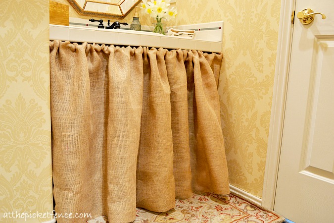 DIY Curtain No-Sew