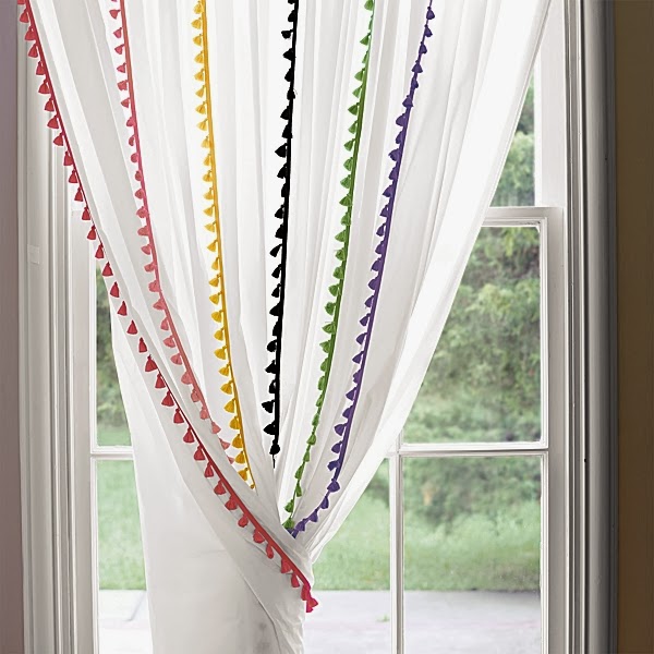 Homemade No-Sew Curtains