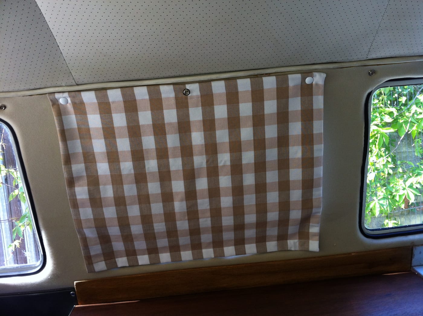 No-Sew Pop-up Camper Curtains