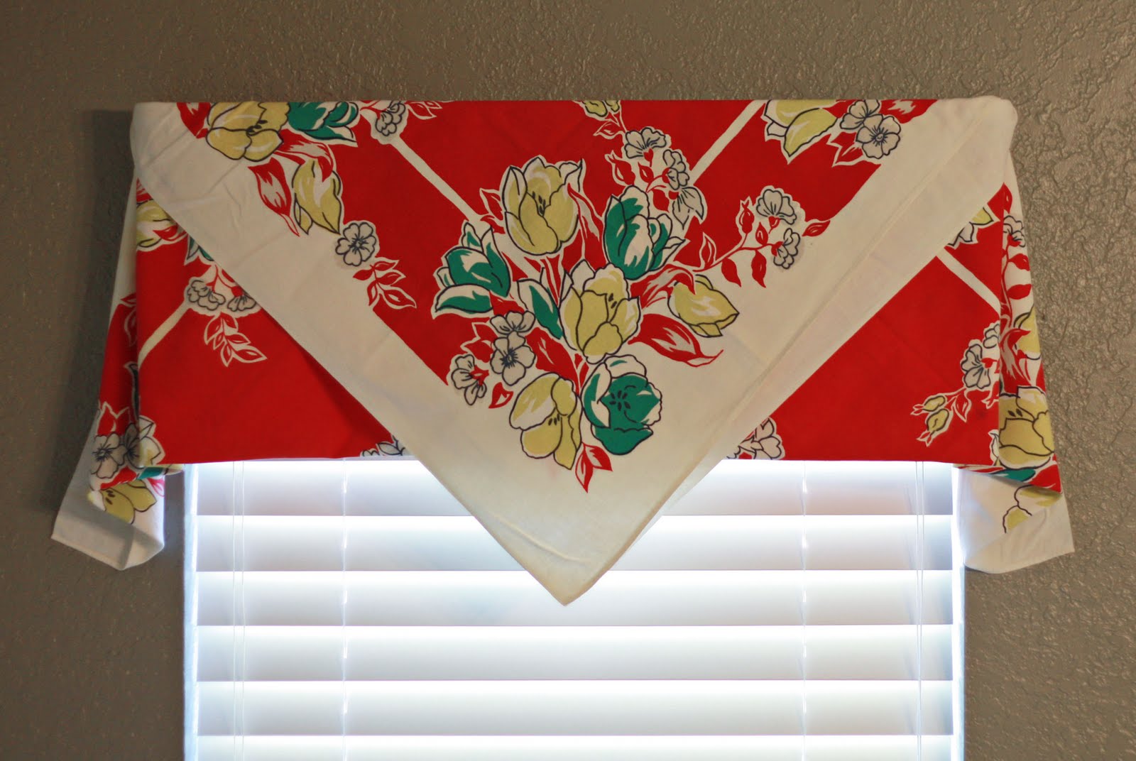 No-Sew Drop Cloth Curtains