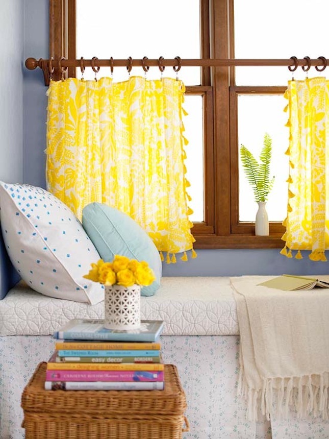 34 Inspiring No-Sew Curtains For Your Windows