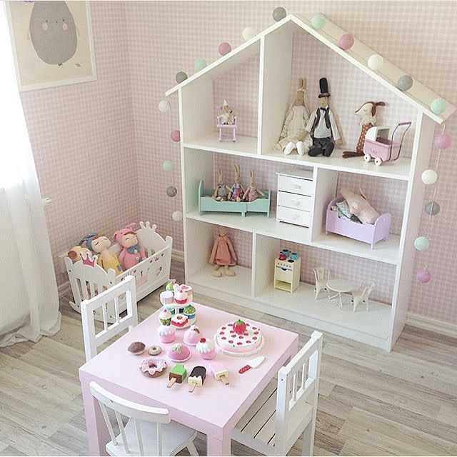 Narrow Dollhouse Bookcase