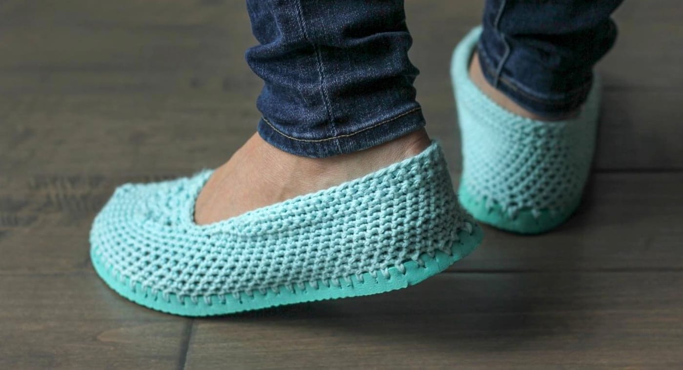 Crochet Slippers Pattern