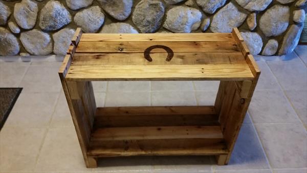 pallet shoe rack directions