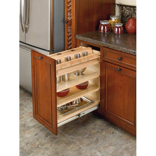 DIY Wood Spice Rack