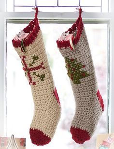 crochet big christmas stocking