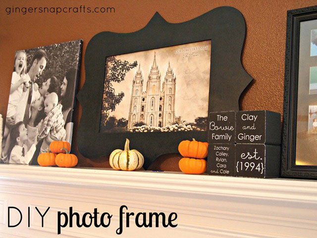 Cardboard Picture Photo Frame
