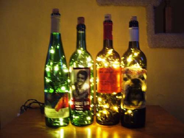 How to Make Wine Bottle Candle Holders