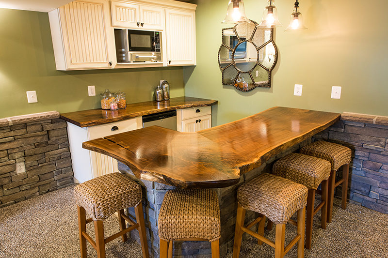 DIY Wooden Kitchen Countertop