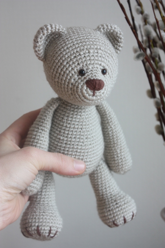 crochet amigurumi teddy bear pattern free