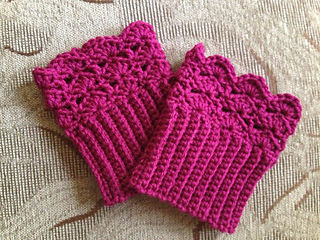 Belmont Boot Cuffs Crochet Pattern