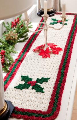 free christmas crochet placemat patterns