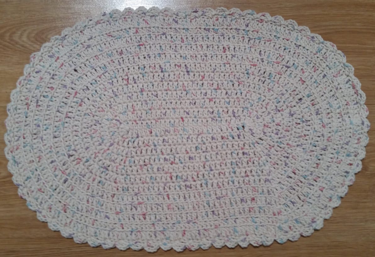 cotton yarn crochet placemat patterns