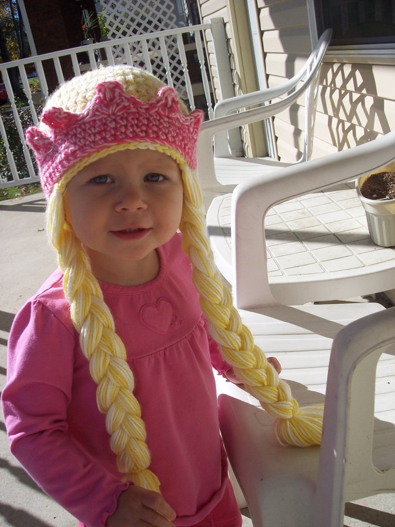 crochet crown beanie