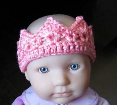 Crochet Crown for Baby
