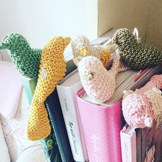 Crochet Bird Bookmark