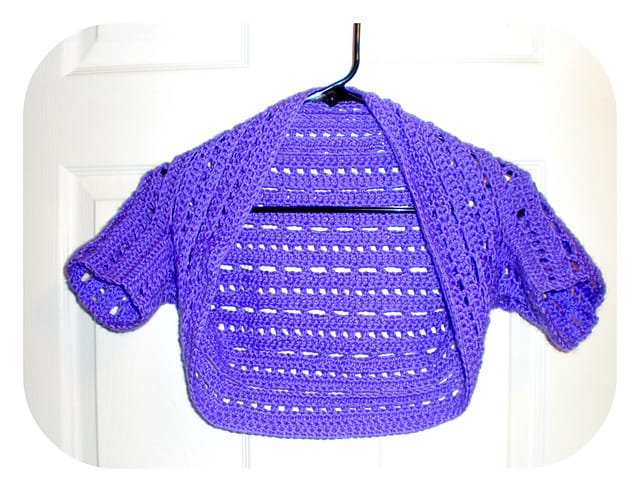crochet bolero pattern child