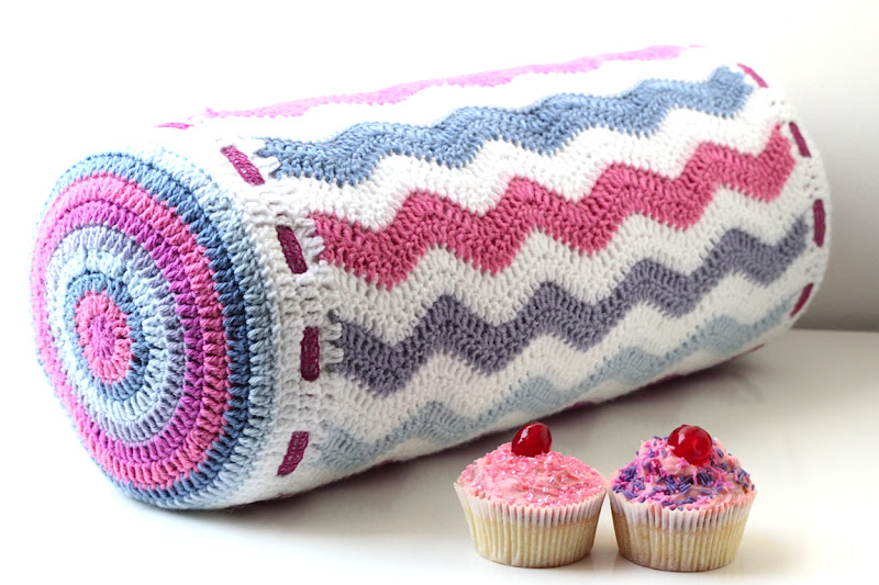 crochet bolster pillow pattern free