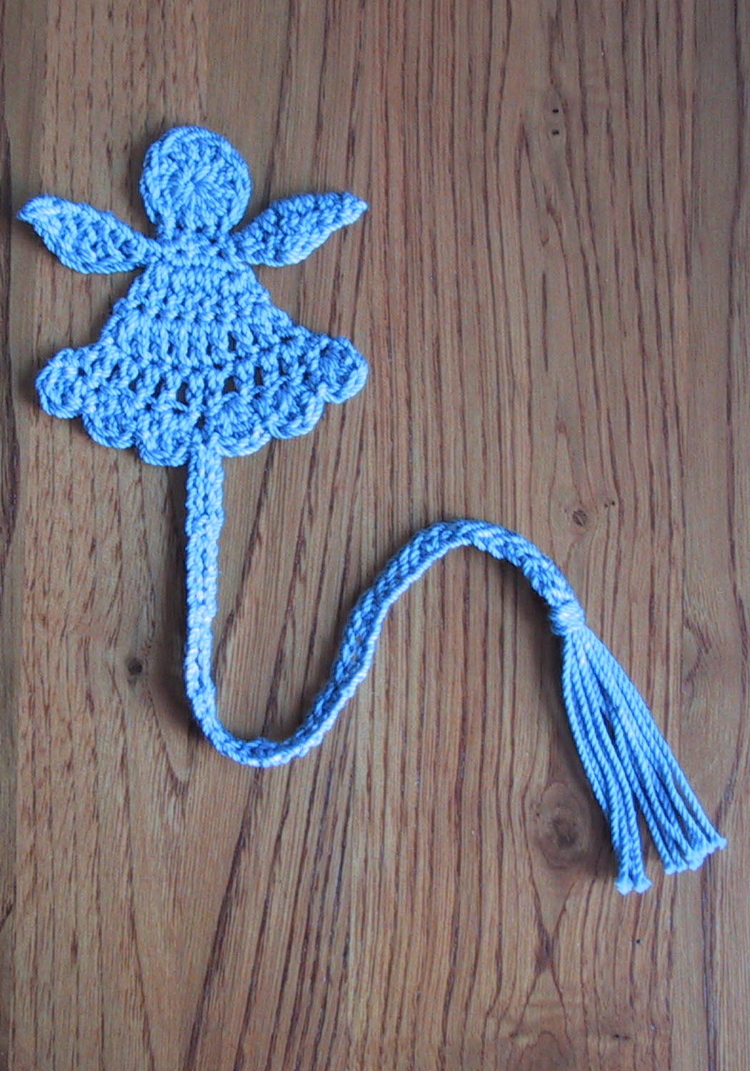 crochet angel bookmarks patterns