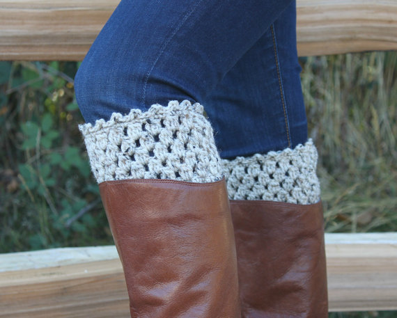 Easy Ways of Crocheting Boot Cuffs