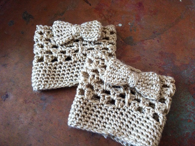 Bow Boot Cuff