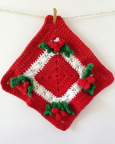 Crochet Christmas Dishcloth Patterns