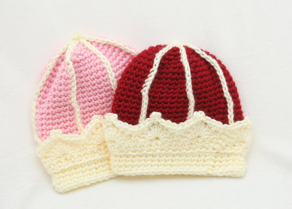 crochet crown of hat
