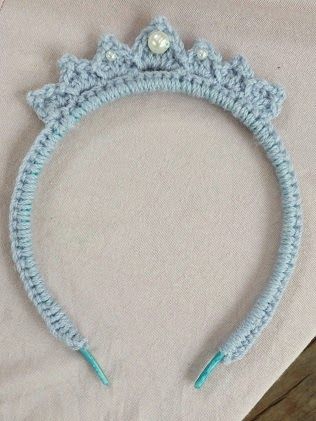 crochet crown headband pattern