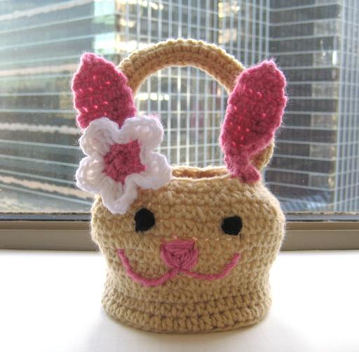 crochet easter basket patterns free