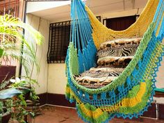 crochet hammock chair pattern