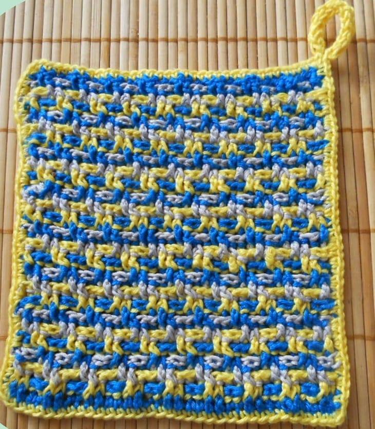 quick crochet dishcloth patterns