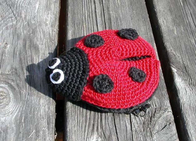 crochet ladybug backpack free pattern