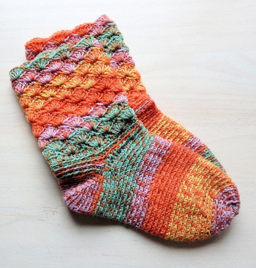 infant crochet sock patterns