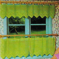 patterns for crochet curtains
