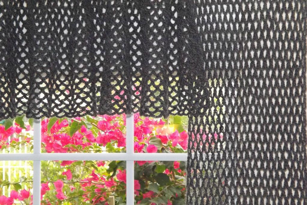 free crochet patterns for window curtains