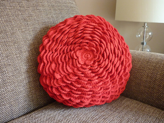 crochet pillow design