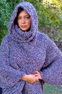 Crochet Poncho Hood Pattern