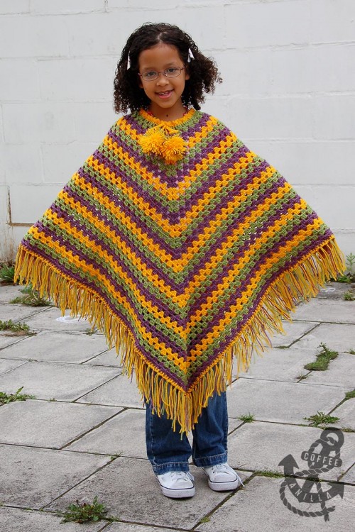 Free Crochet Poncho Pattern