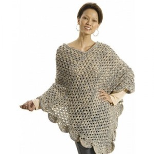 free crochet poncho shawl patterns