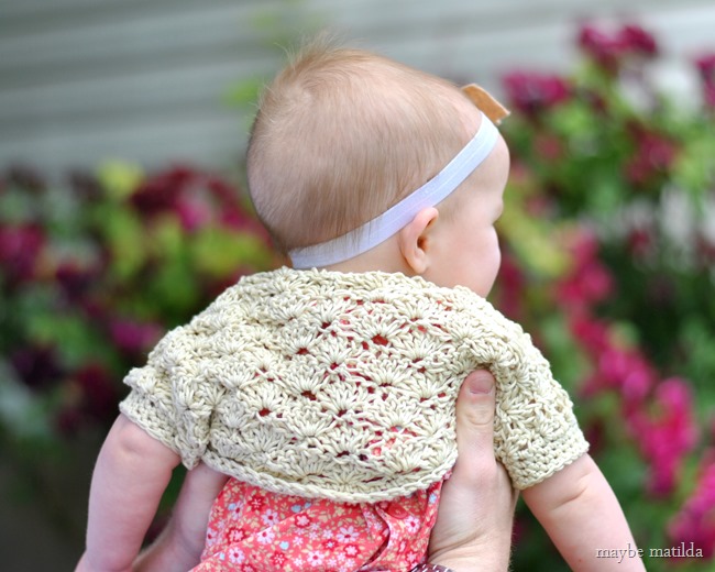 Crochet Shrug Baby Pattern