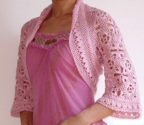 tunisian crochet shrug patterns