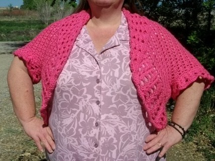 crochet shrug pattern free plus size