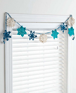 crochet a snowflake pattern