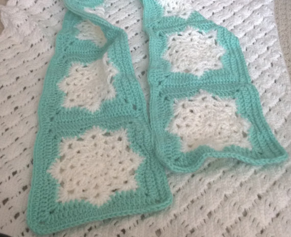 crochet snowflake granny square pattern