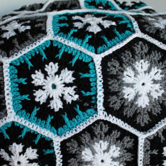 Crochet Snowflake Hexagon Pattern