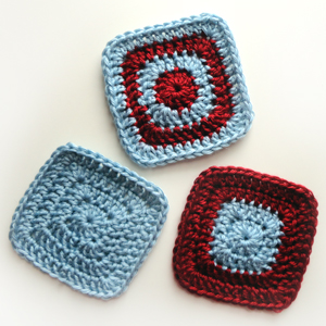 Crochet Square Coasters