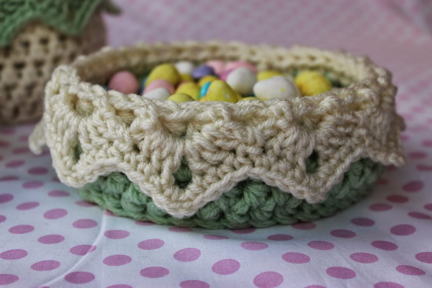 Crochet Storage Basket Pattern