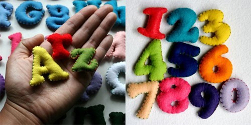 Crochet Stuffed Letters Pattern