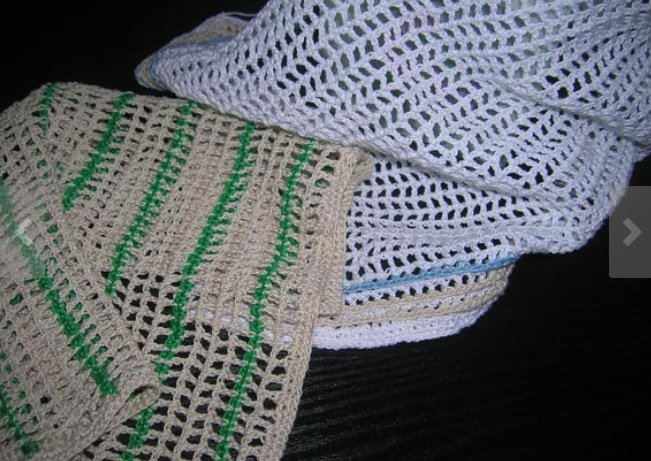 Crochet Thread Dishcloth Patterns