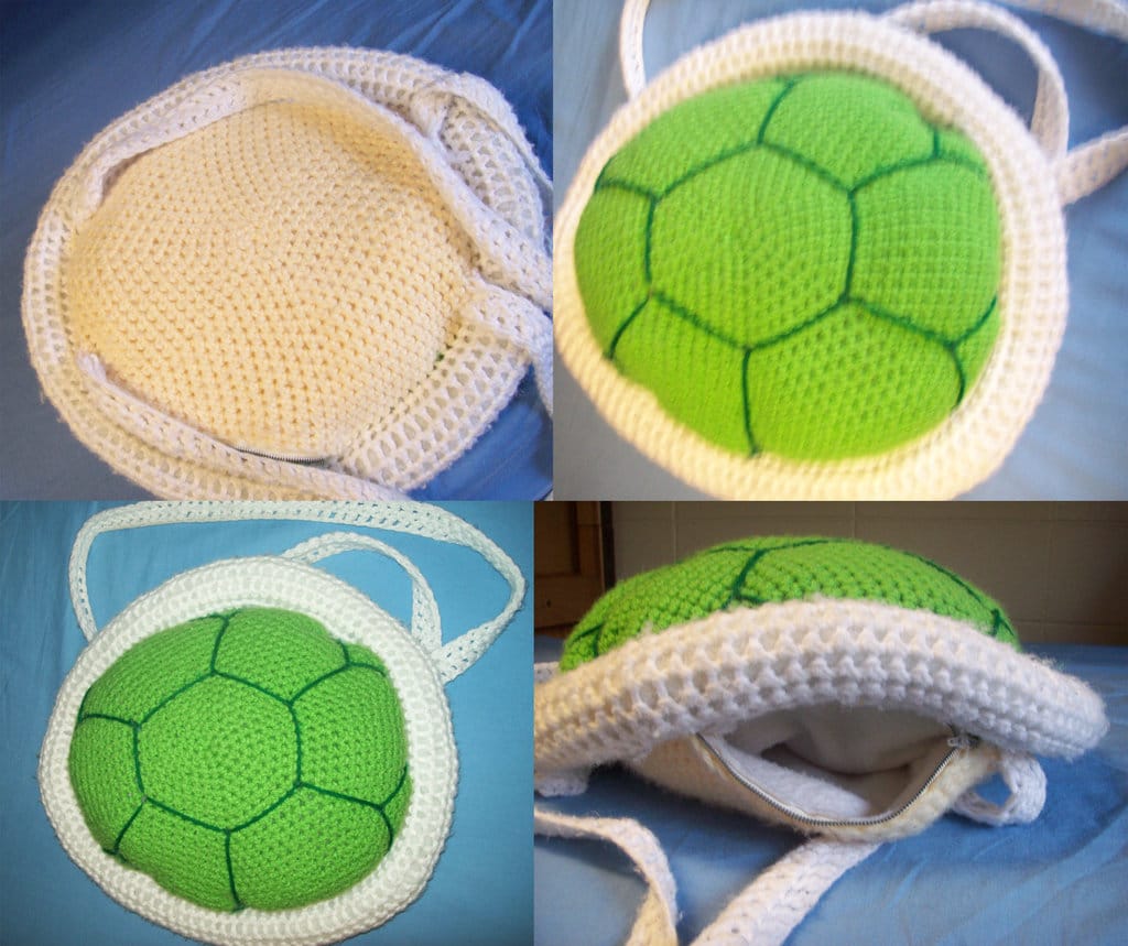 crochet turtle backpack pattern free